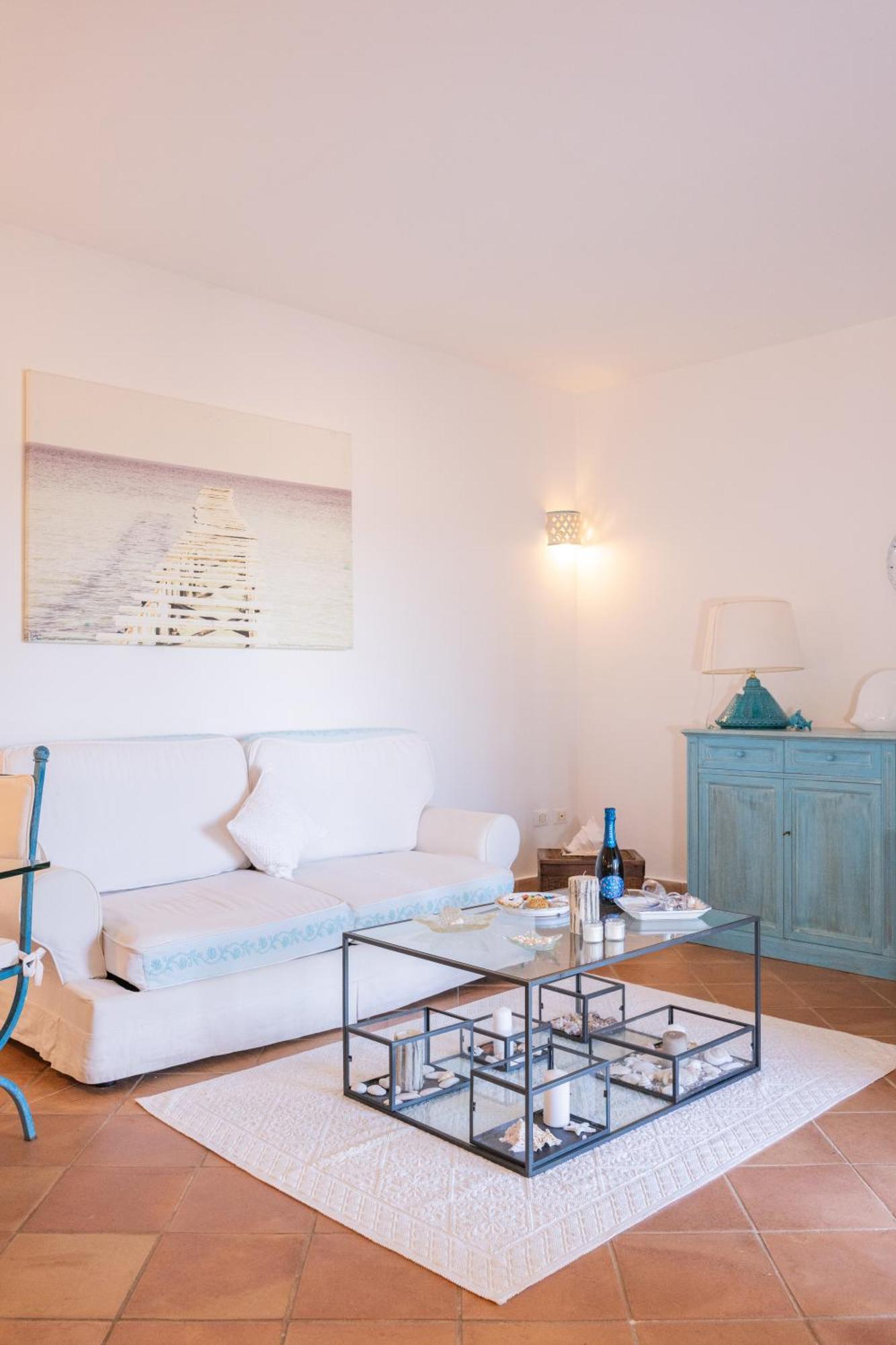 Residenza Del Barone Villa Zoe Chia - Vista Mare Bagian luar foto