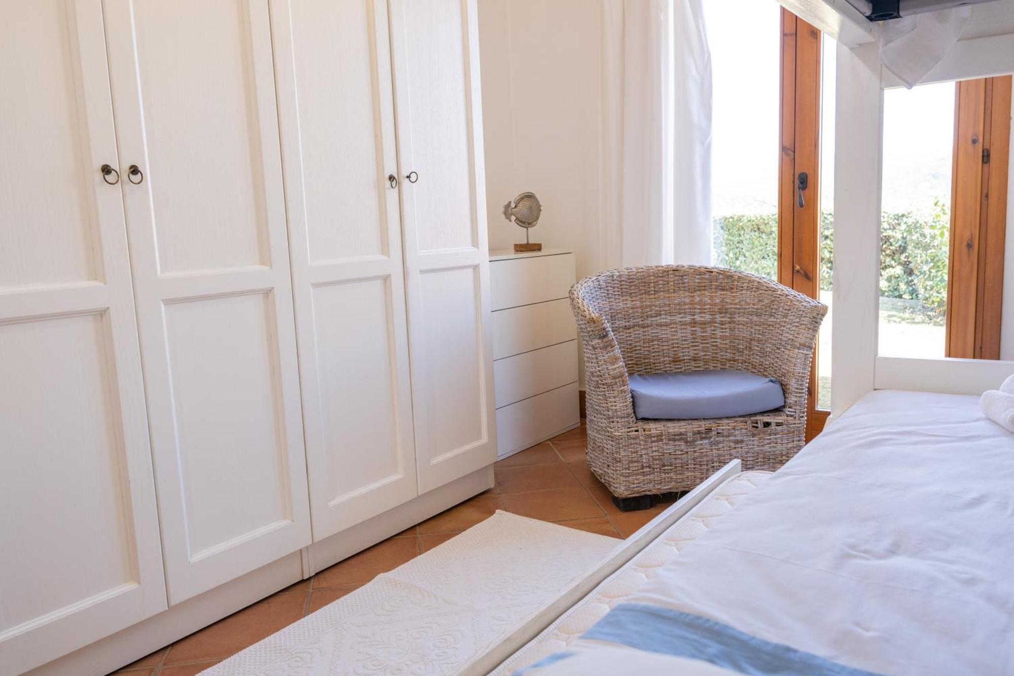 Residenza Del Barone Villa Zoe Chia - Vista Mare Bagian luar foto