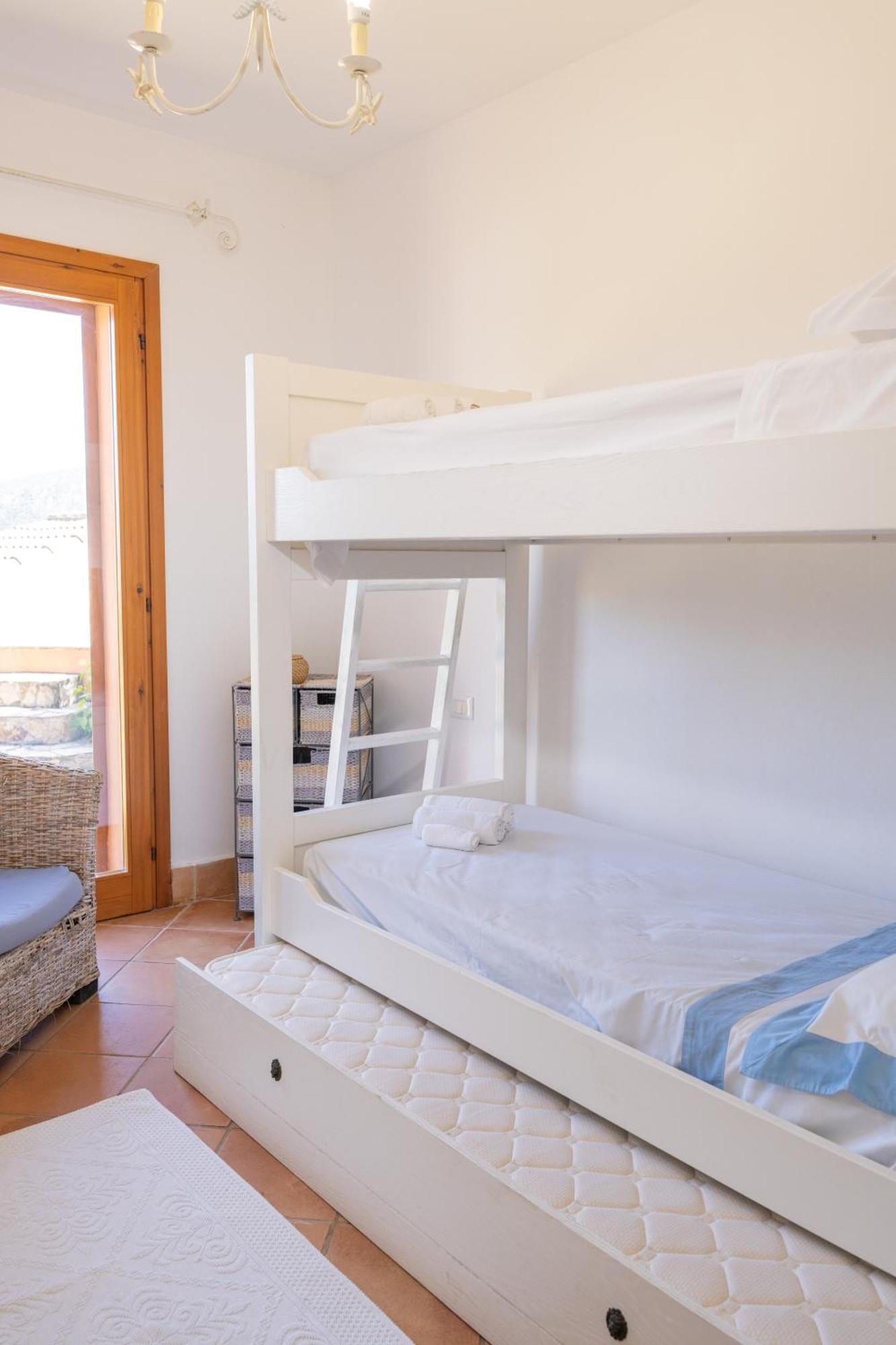 Residenza Del Barone Villa Zoe Chia - Vista Mare Bagian luar foto